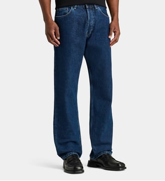 Jean large Smith Blue en coton - Carhartt WIP - Bleu moyen
