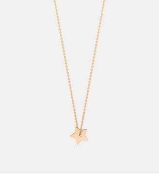 Mini Open Star - Chaine avec pendentif - Ginette Ny - Or rose