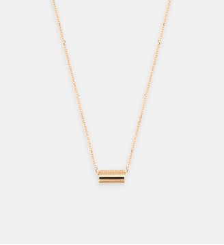 Collier - Mini pendentif en or rose - Ginette Ny - Or rose