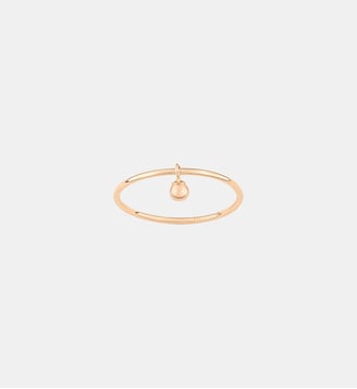 Bague avec perle en or rose  - Ginette Ny - Or rose