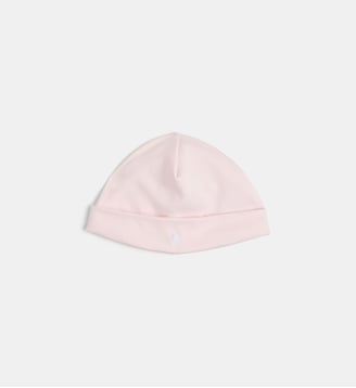 Bonnet en coton - Polo Ralph Lauren - Rose clair