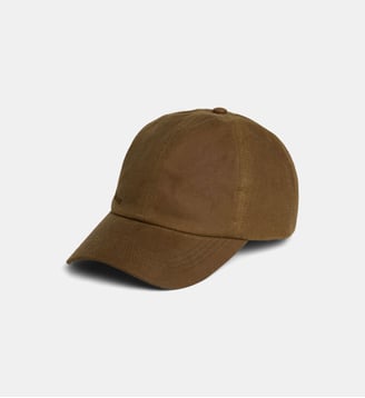 Casquette Sports coton ciré - Barbour - Tan