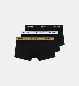Lot de 3 boxers ceinture siglée - BOSS - Black