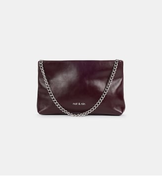 Sac pochette Molly - Nat & Nin - Aubergine