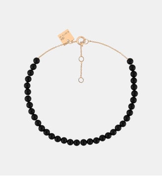 Bracelet en or rose et onyx - Ginette Ny - Onyx