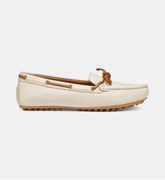 Mocassins en cuir signature - Geox - Beige et camel