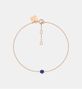 Bracelet en or rose et mini saphirs - Ginette Ny - Saphir