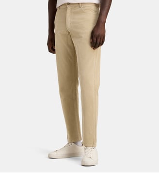 Pantalon droit velours  - Armor-Lux - Beige