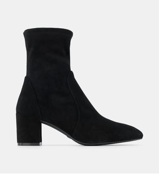 Bottines Yuliana en suède - Stuart Weitzman - Black suède