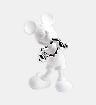 Figurine -  Petit Modèle - Leblon-Delienne - Blanc et argent