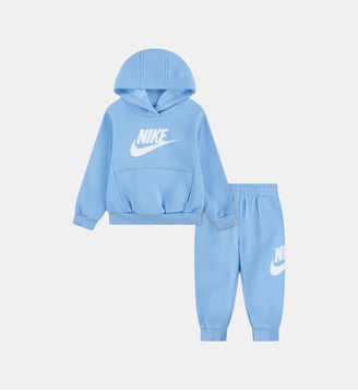 Ensemble de survêtement signature coton mélangé - Nike - Bleu clair