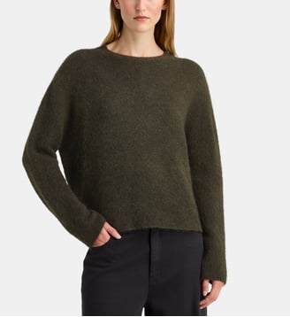 Pull ample Taro maille mousseuse - Galeries Lafayette - Bronze