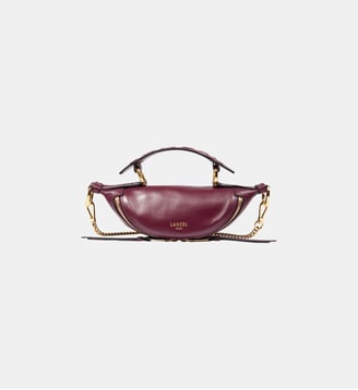 Sac à main Origami en cuir - Lancel - Violet