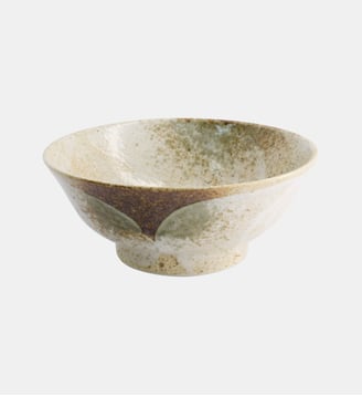 Bol à ramen - Yukishino - Tokyo Design Studio - Blanc et marron
