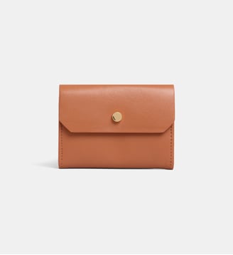 Porte-monnaie Illa en cuir - Galeries Lafayette - Cognac