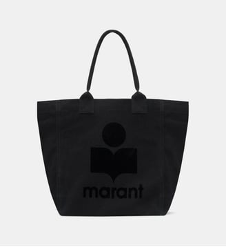 Tote Bag Yenky Small en coton signature Isabel Marant