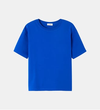 T-shirt Fizvalley en coton - American Vintage - Bleu roi