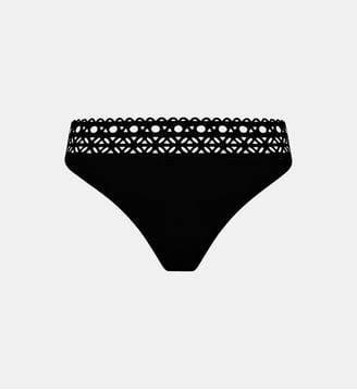 Bas de maillot de bain Ajourage motifs ajourés - Lise Charmel - Noir