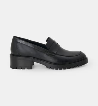 Mocassins Aubree en cuir - Mellow Yellow - Noir