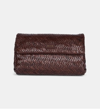 Sac à main Levana en cuir - Anthology Paris - Marron foncé