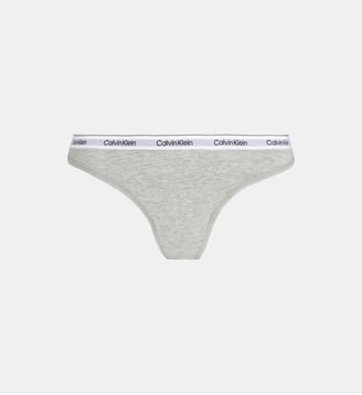 String Modern Logo en coton - Calvin Klein - Gris