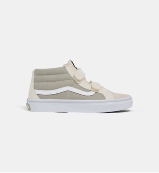 Baskets semi-montantes SK8-Mid Reissue scratch bi-matières mixte - Vans - Gris