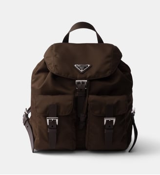 Sac à dos en Re-Nylon - Prada - Marron