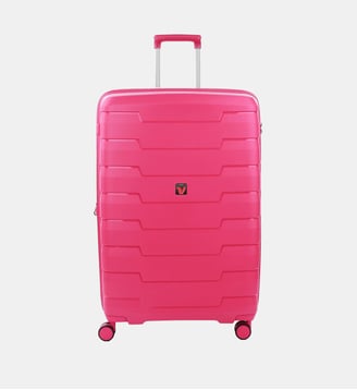 Valise extensible rigide L Skyline 4R 78 cm - Roncato - Rose vif
