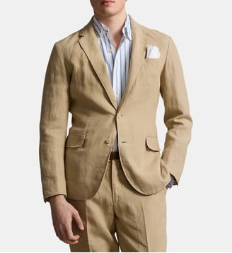 Veste en lin - Polo Ralph Lauren - Beige clair
