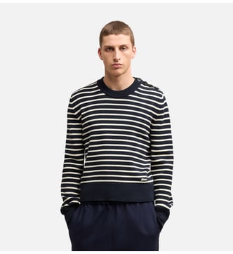 Pull rayures et côtes - Damart - Vert émeraude - - 10.00
