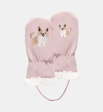 Gants Bébé Isotoner Ultra Doux - Doublure Fausse Fourrure, Pour Enfants 2-4 Ans, Modèle Hiboux - 6