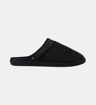 Isotoner Chaussons Homme : Mules - Suédine - Semelle Ergonomique Homme Pantoufles Homme Isotoner