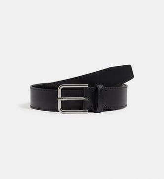 Ceinture Femme Lafayette Accessoires Paris - Cuir Marron - Taille M (90) - Occasion Comme Neuve