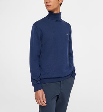 Pull GANT En Coton Taille XL - Occasion Très Bon état - Couleur Bleu/rouge