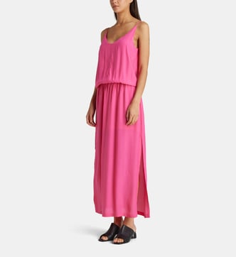 Robe Rose Pour Fille - Marque Galeries Lafayette - Taille 5 Ans - Occasion Très Bon État