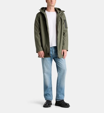 Parka Homme Levi's à Capuche Coton Marron Taille S (UK 36) - Occasion Bon état