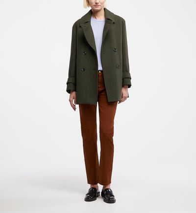 Veste Classique En Laine Mélangée Jodhpur - Taille 44 (42-44), Style College, Bleue, Neuve Avec étiquettes