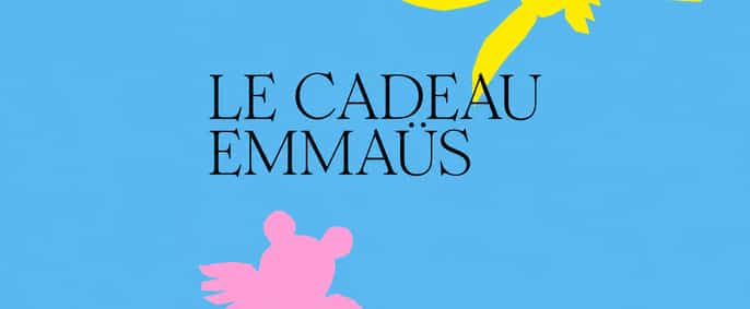 Le cadeau Emmaüs en silhouettes colorées.png