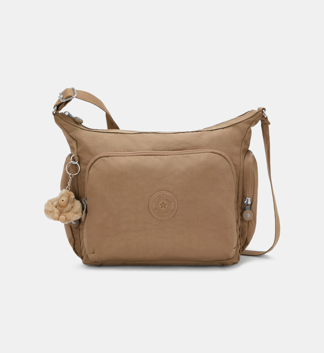 Sac Bandoulière Kipling Vintage En Toile Noire - Occasion, Authentique Et Pratique