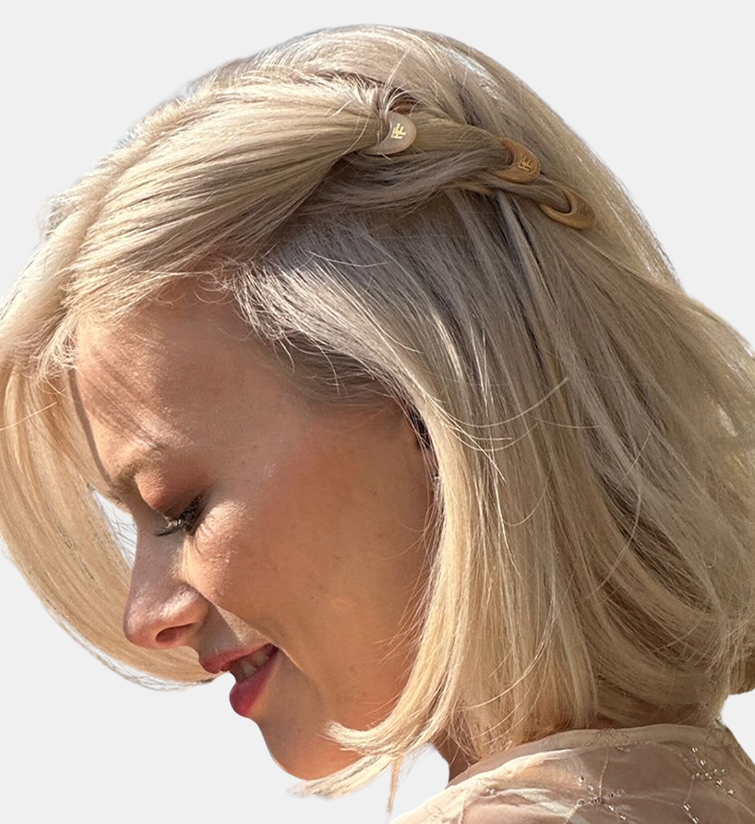 Lot De 6 épingles à Cheveux Torsadées Colorées Pour Fiona Franchimon - Grandes épingles, Neuf Avec étiquette