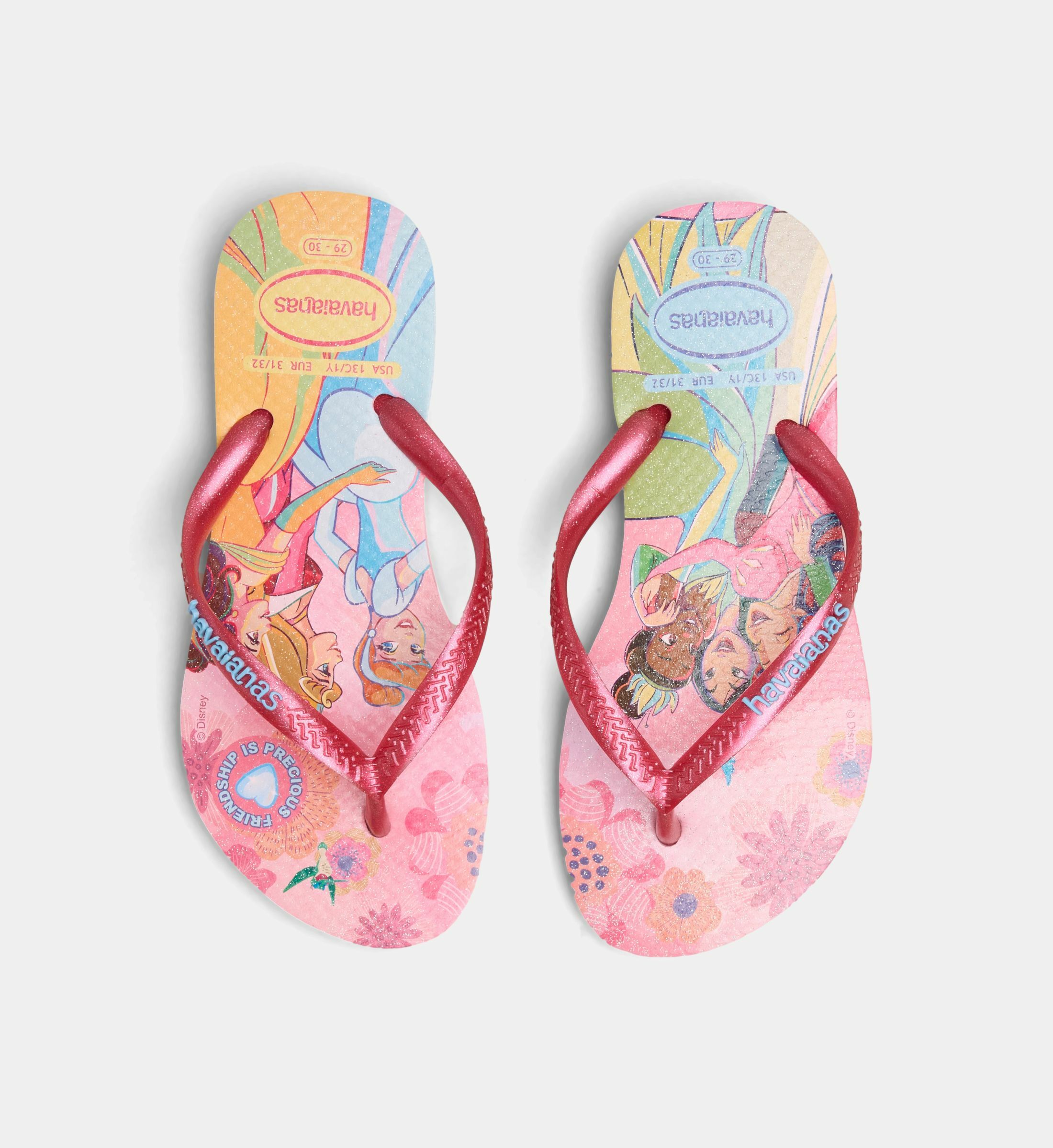 Tongs Havaianas Kids Slim Princess - Caoutchouc Souple Et Antidérapant - Mixte Enfant