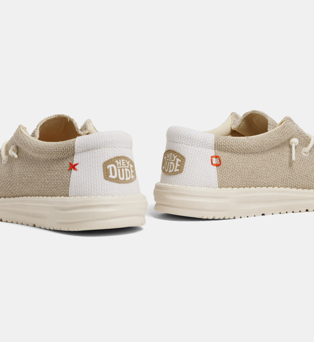 Baskets Hey Dude Wally Braided Pour Hommes - Confort, Chanvre, Semelle Liège, Pointure 45