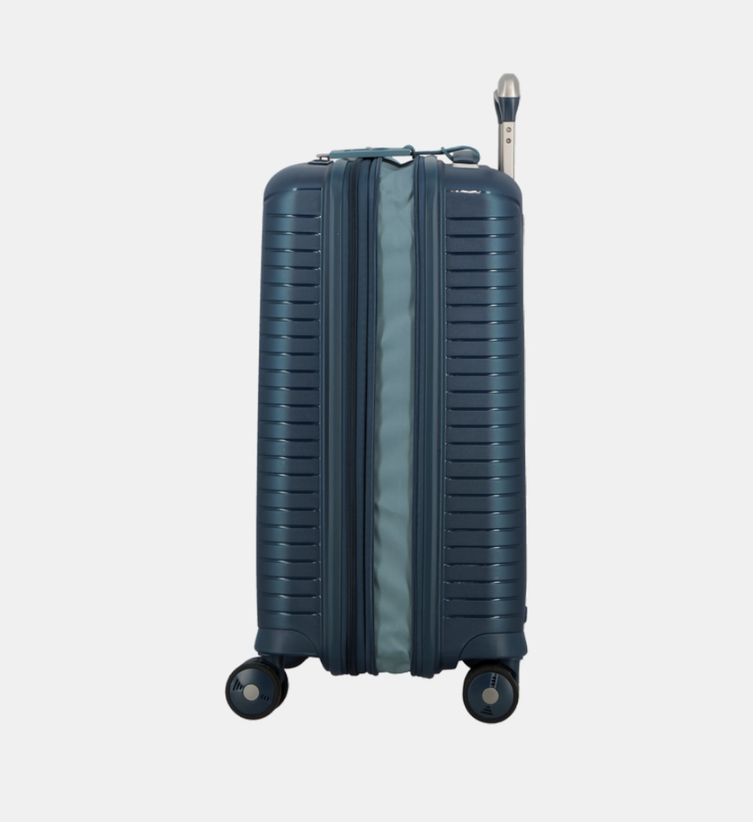 Valise Cabine 55 Cm ABS Bleu Jean – On S'fait La Malle, 4 Roues, TSA, Voyage Avion Train Voiture