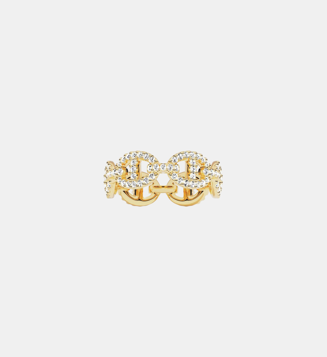 APM MONACO - Bague maille marine - Or - - 52 - Mixte - Galeries Lafayette