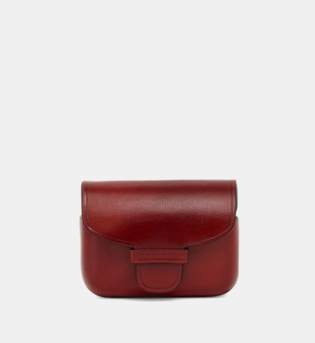 Etui pour Airpods Pro 2 Il Bussetto en cuir Marron clair - Lemaire