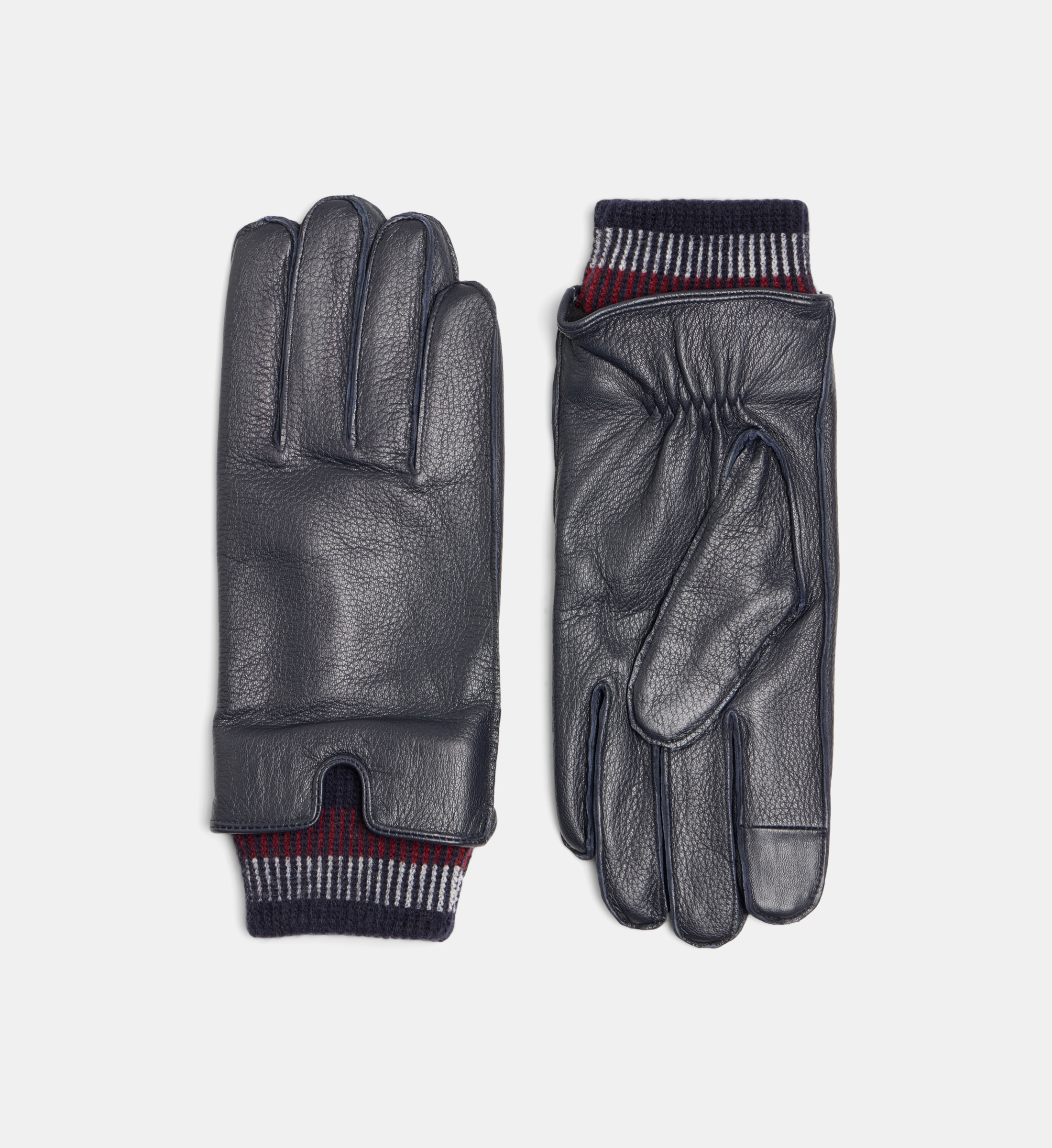 Gants Cuir Femme Hiver - Nappa Italien, écran Tactile Complet, Doublure Cachemire - 9