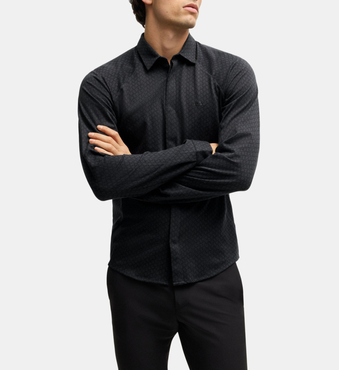 Chemise Hugo Boss Homme - Taille XXL - Multicolore - Occasion En Très Bon État (Léger Accroc Au Dos)