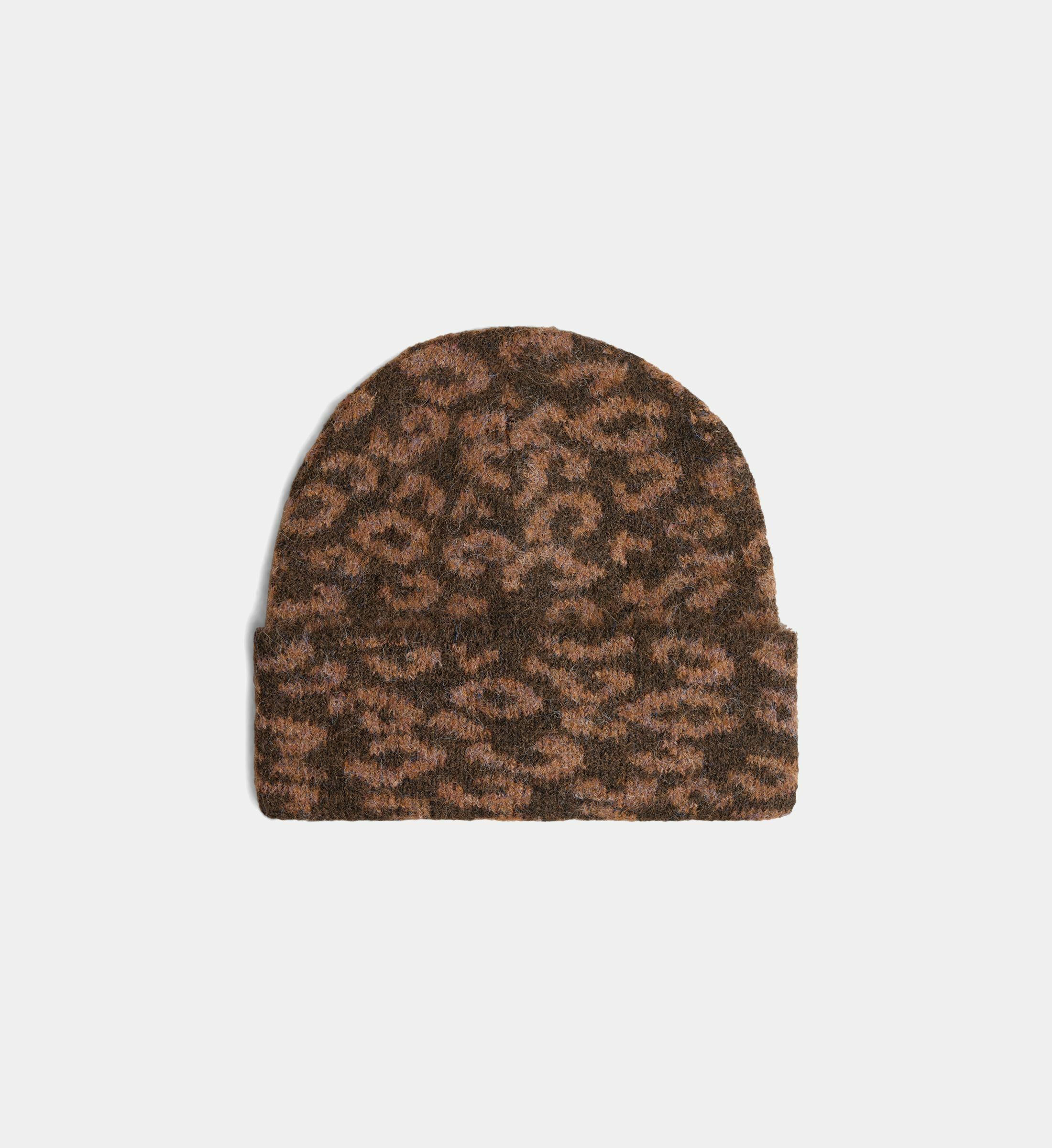 Bonnet imprimé léopard ANINE BING