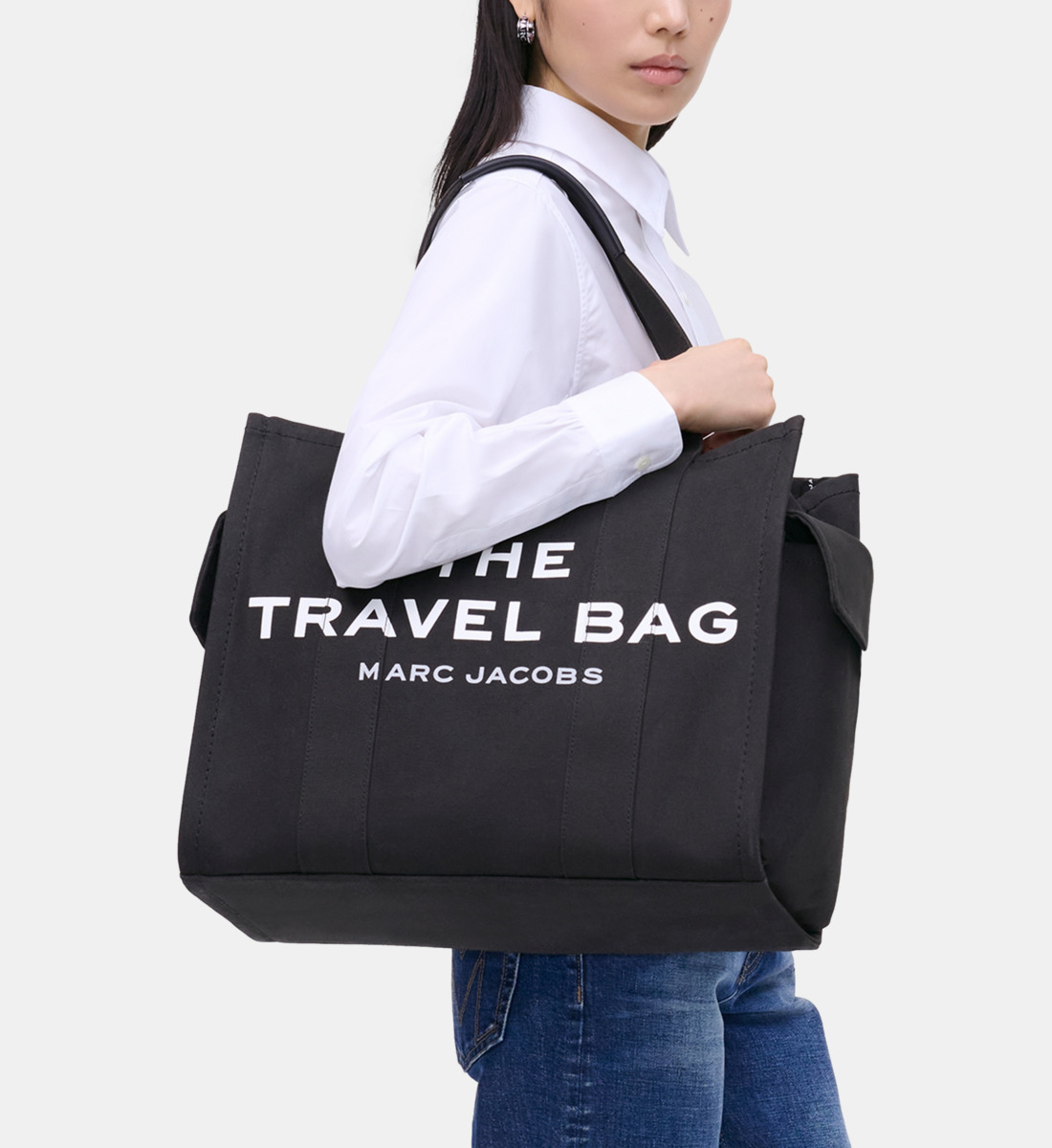 Sac Shopping Tote Bag Galeries Lafayette Noir - Polyester, Unisexe - Pratique Et Style