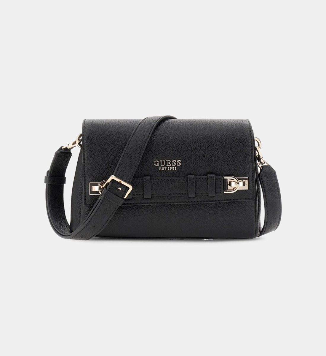 Sac à Main GUESS En Cuir Noir - Occasion, Style Porté épaule